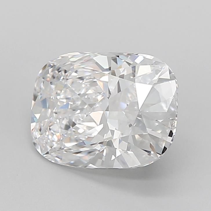 3.11ct Cushion D IF Lab-Grown Diamond