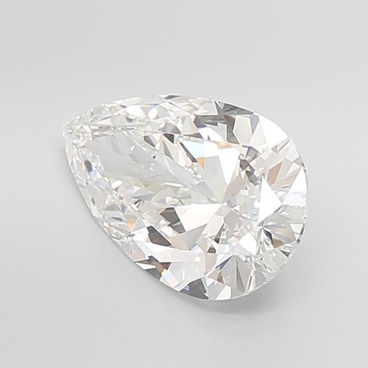 7.03ct Pear E VVS2 Lab-Grown Diamond