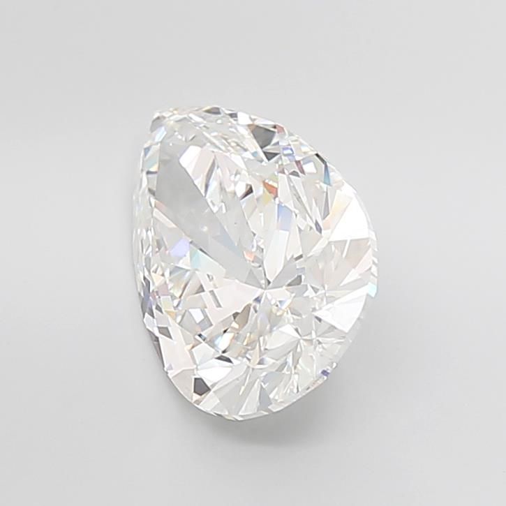 7.02ct Pear F VS1 Lab-Grown Diamond