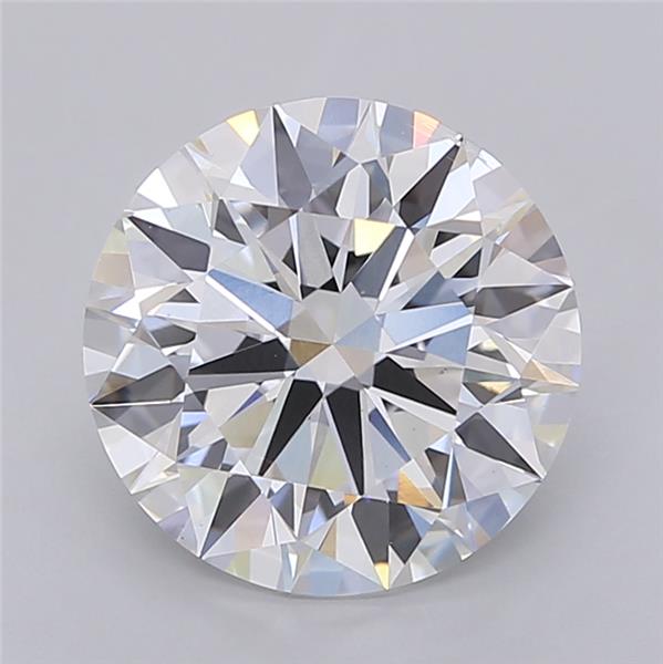 4ct Round D SI1 Lab-Grown Diamond