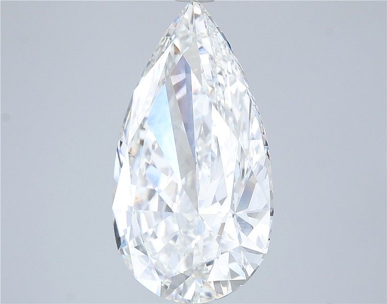 6.05ct Pear F VVS2 Lab-Grown Diamond