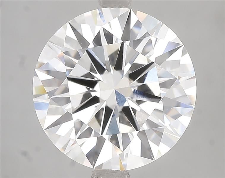 5.52ct Round F VVS2 Lab-Grown Diamond