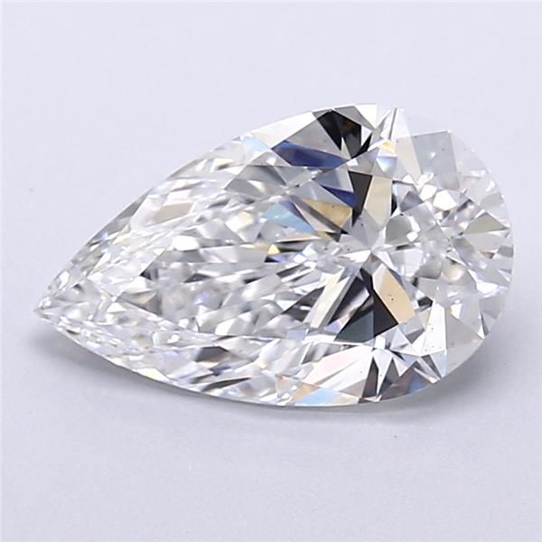 2.4ct Pear D VS1 Lab-Grown Diamond