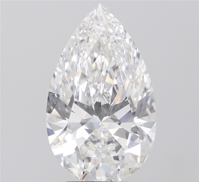 4.05ct Pear F VVS2 Lab-Grown Diamond