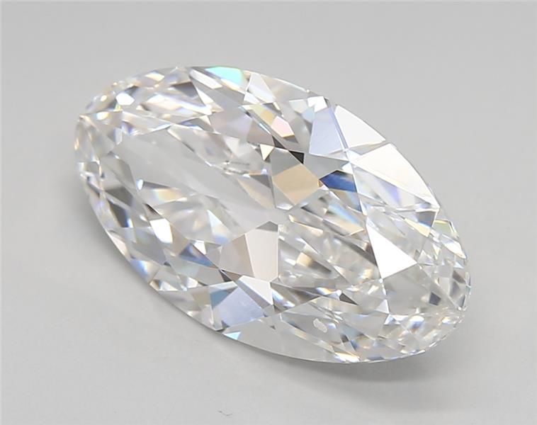 3.45ct Moval D VVS1 Lab-Grown Diamond
