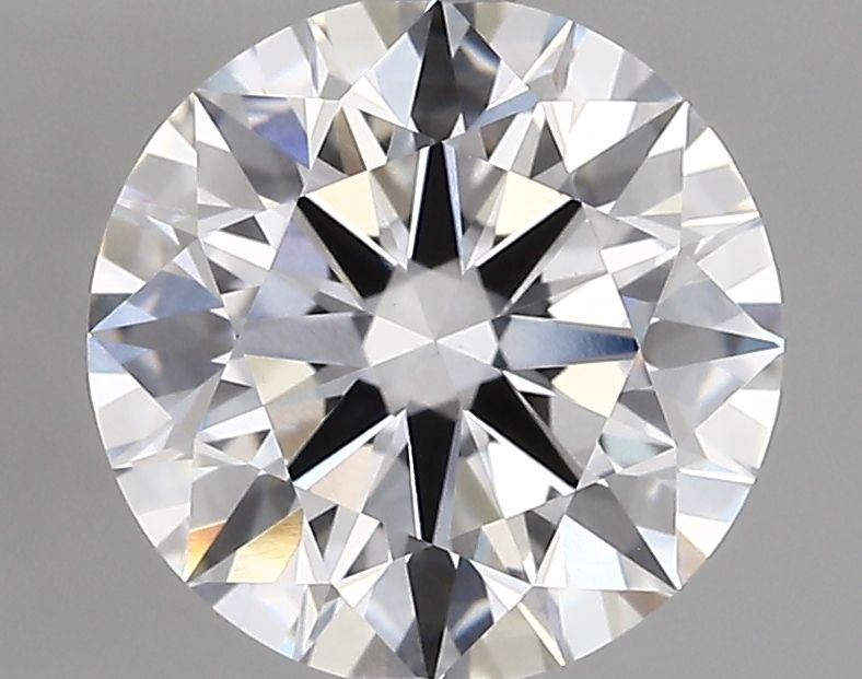 2.77ct Round D VVS2 Lab-Grown Diamond