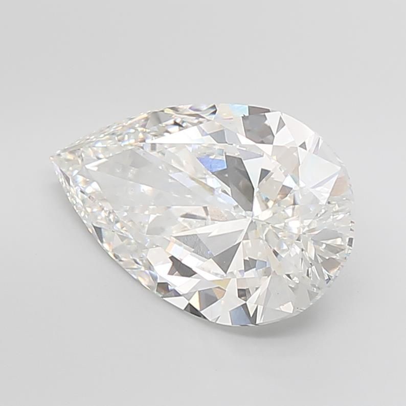 10.01 Carat PEAR Shape F Colour VS1 Clarity  Cut - White Lab Diamond - 697303
