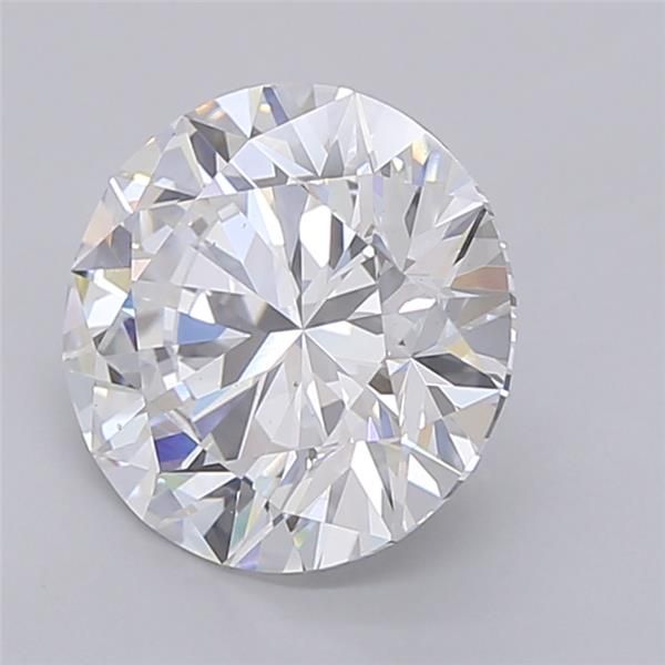 2.75ct Round D VS2 Lab-Grown Diamond