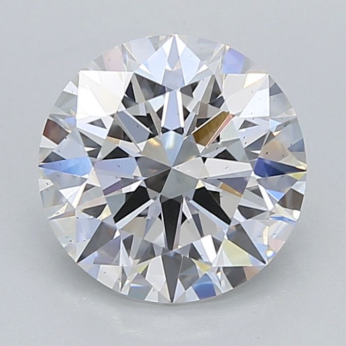 2ct Round D SI1 Lab-Grown Diamond
