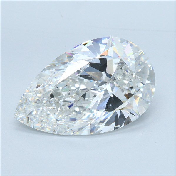 10.08ct Pear F VVS2 Lab-Grown Diamond