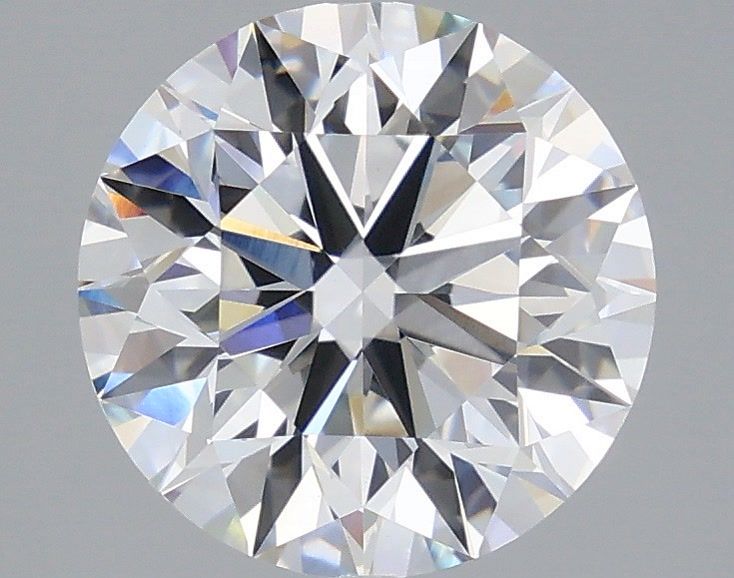 3.35ct Round F VVS2 Lab-Grown Diamond