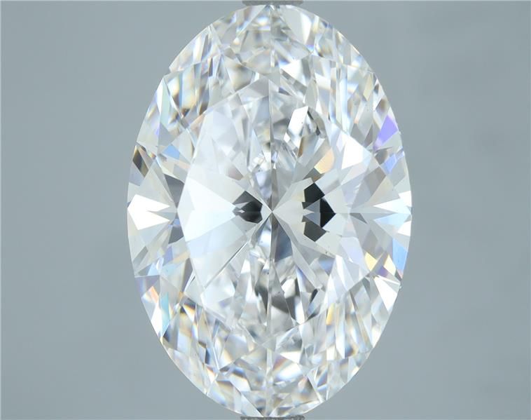 6.01ct Oval D VS2 Lab-Grown Diamond