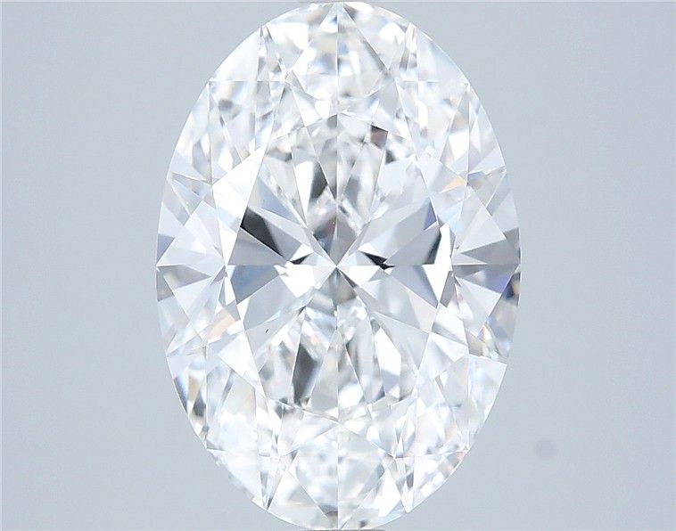 3.86ct Oval D VVS2 Lab-Grown Diamond