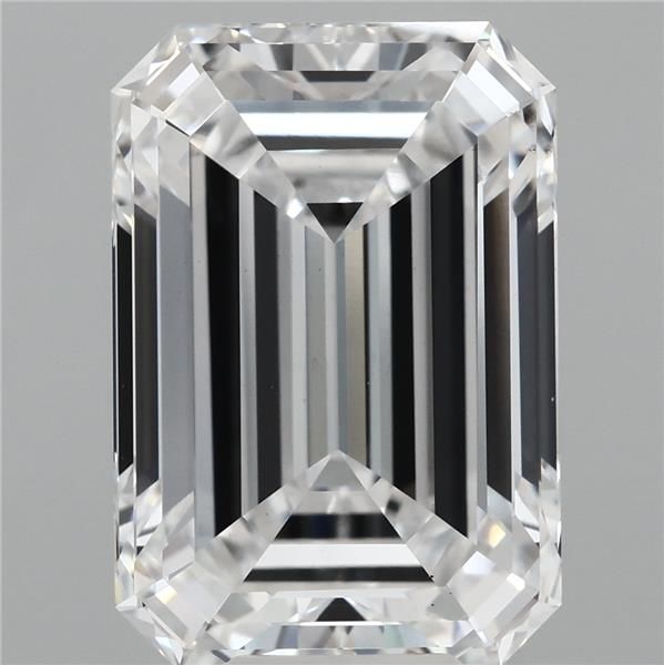 10.03 Carat EMERALD Shape D Colour VS1 Clarity  Cut - White Lab Diamond - 740089