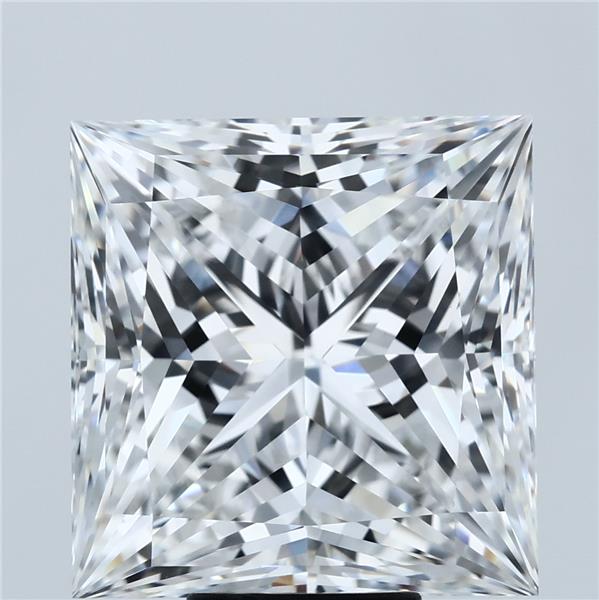 10.08 Carat PRINCESS Shape E Colour VVS2 Clarity  Cut - White Lab Diamond - 914040