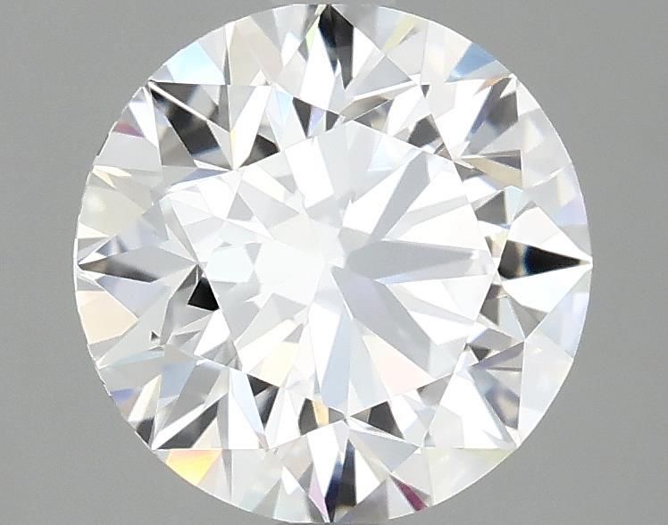 2.55ct Round D VVS2 Lab-Grown Diamond