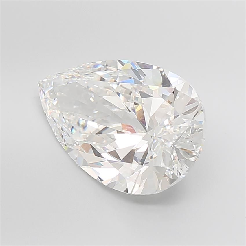13.03 Carat PEAR Shape E Colour VS1 Clarity  Cut - White Lab Diamond - 711756