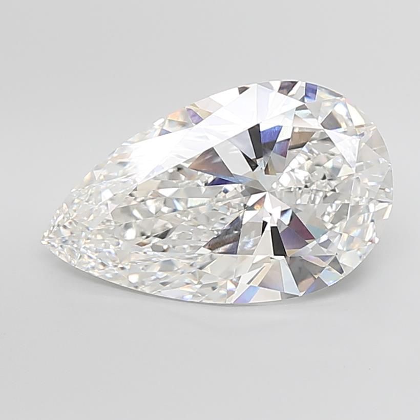 9.65ct Pear F VVS2 Lab-Grown Diamond