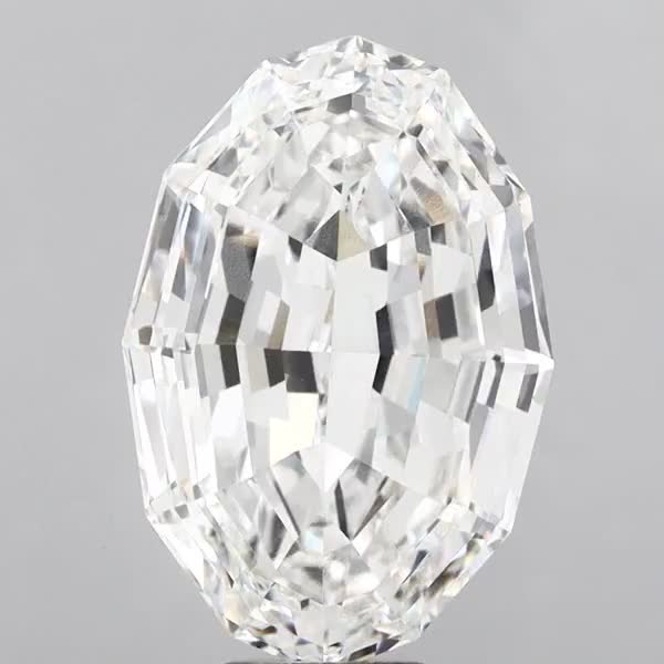 15.06 Carat OVAL Shape F Colour VVS2 Clarity  Cut - White Lab Diamond - 1131284
