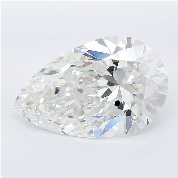 6.07ct Pear E VVS2 Lab-Grown Diamond