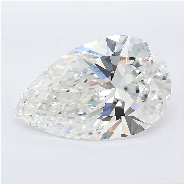 6.25ct Pear F VVS2 Lab-Grown Diamond