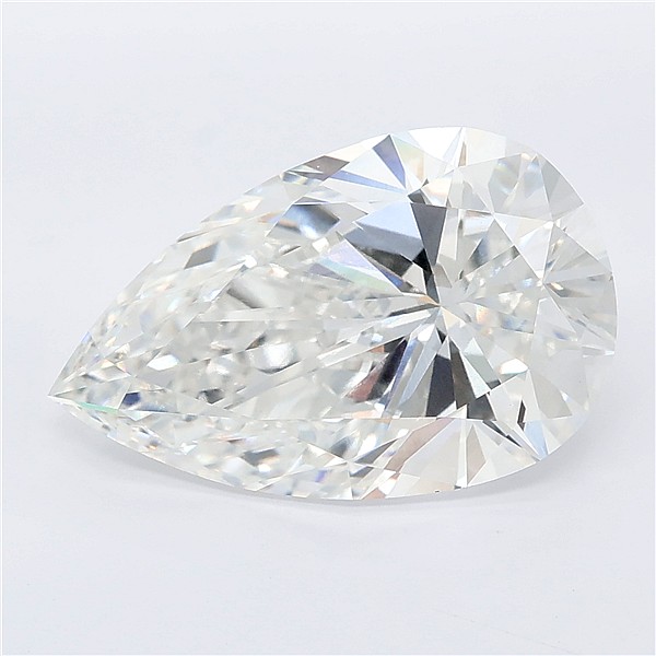 6.06ct Pear E VVS2 Lab-Grown Diamond