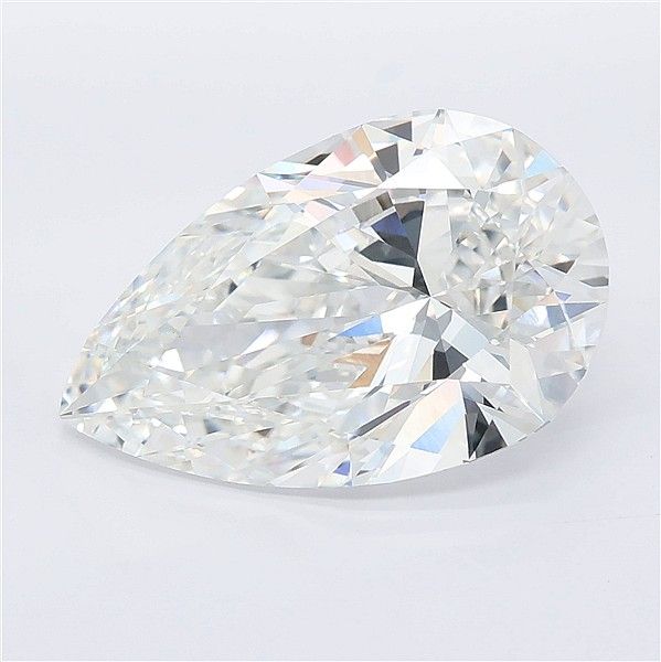 6.03ct Pear F VVS2 Lab-Grown Diamond