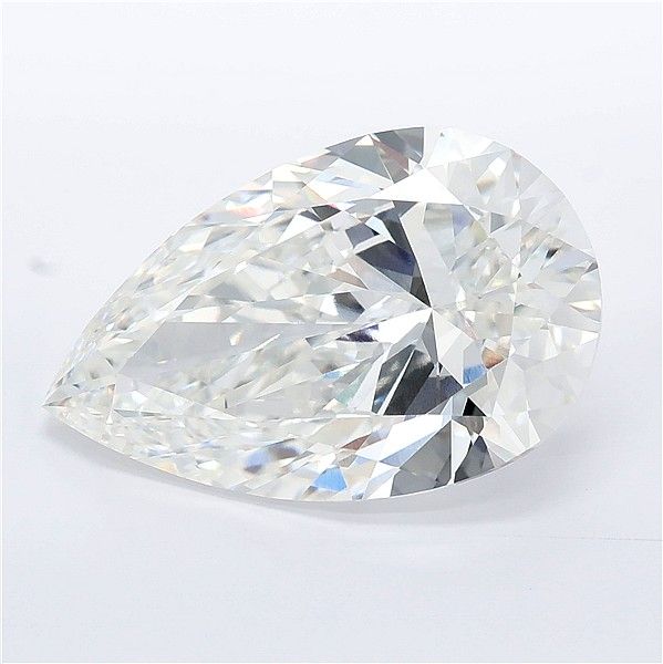 10.54 Carat PEAR Shape F Colour VVS2 Clarity  Cut - White Lab Diamond - 1719693