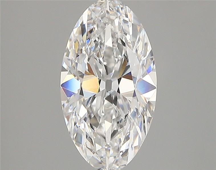 1.92ct Moval D VVS2 Lab-Grown Diamond