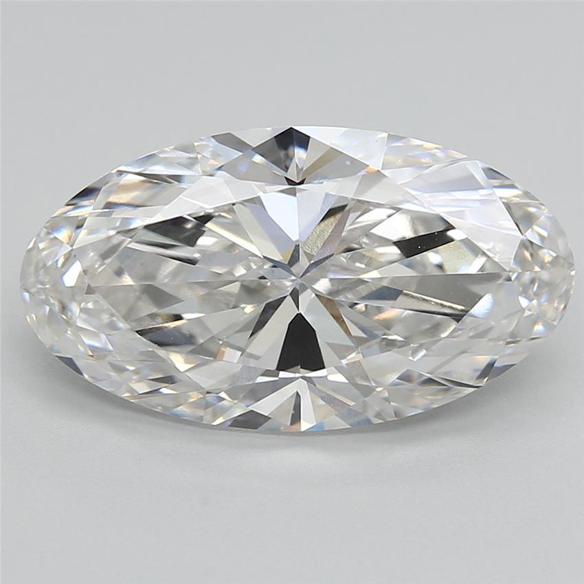 3.8ct Moval F VS1 Lab-Grown Diamond