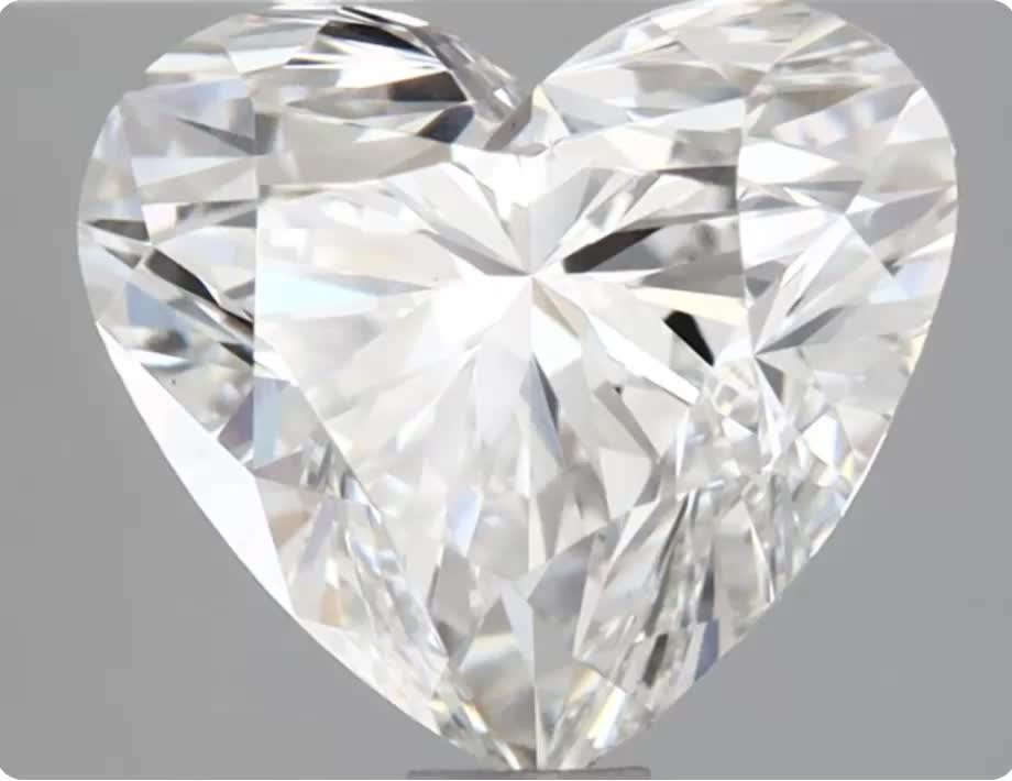 1.61ct Heart F VS1 Lab-Grown Diamond