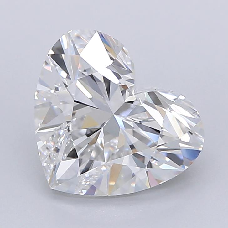 3.7ct Heart D IF Lab-Grown Diamond
