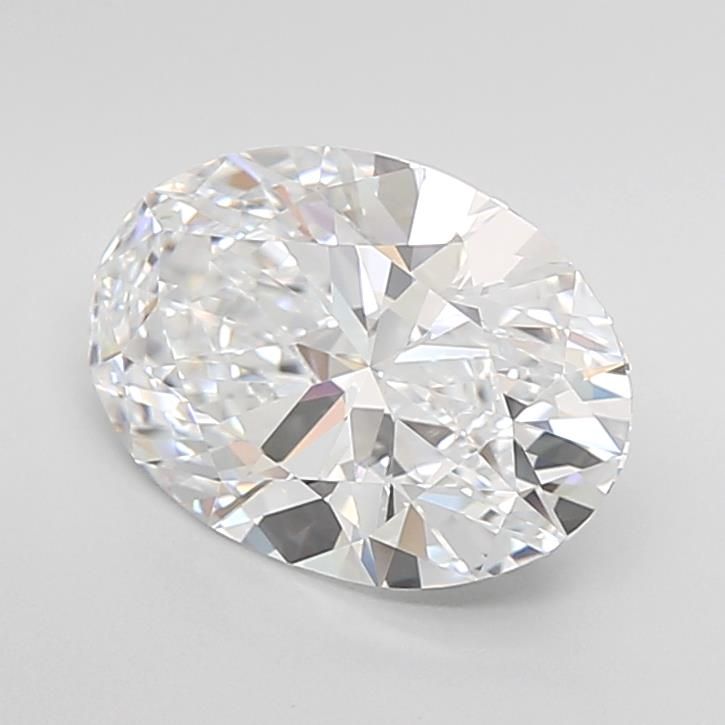 3.25ct Oval D IF Lab-Grown Diamond