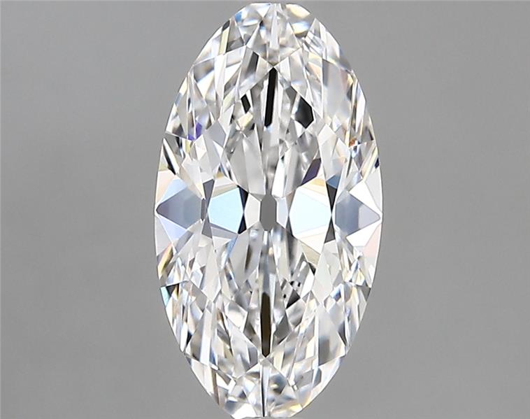 1.83ct Moval D VVS2 Lab-Grown Diamond