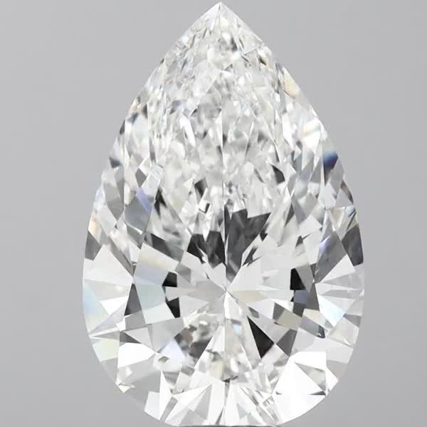 10.05 Carat PEAR Shape E Colour VS1 Clarity  Cut - White Lab Diamond - 1132253