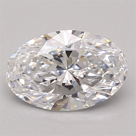 0.87ct Oval D IF Lab-Grown Diamond