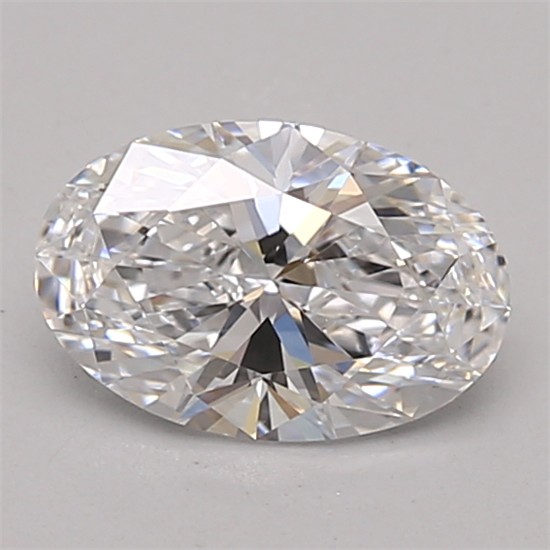 0.8ct Oval D IF Lab-Grown Diamond