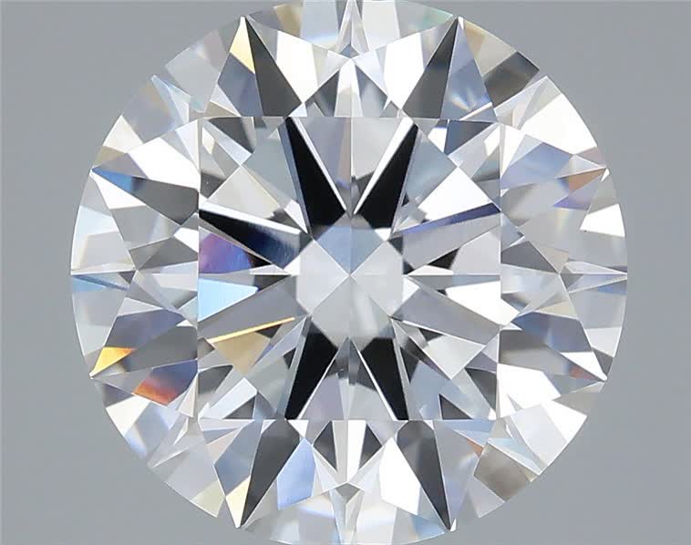 3.53ct Round F VVS2 Lab-Grown Diamond