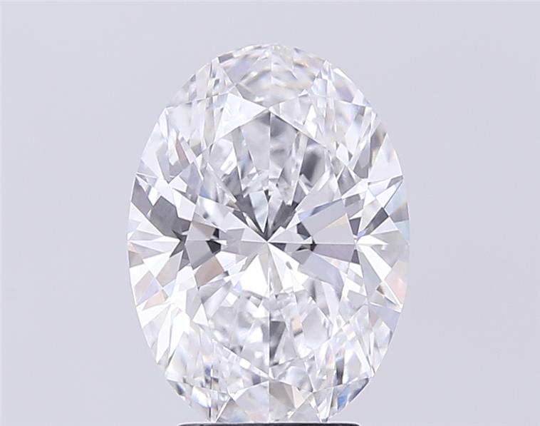 3.82ct Oval D VVS1 Lab-Grown Diamond