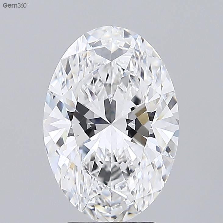 3.19ct Oval E VVS2 Lab-Grown Diamond