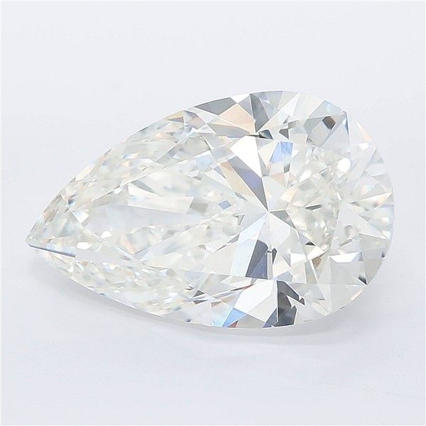 6.1ct Pear F VVS2 Lab-Grown Diamond