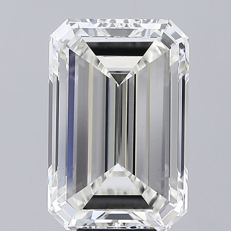 10.06 Carat EMERALD Shape H Colour VS1 Clarity  Cut - White Lab Diamond - 735154