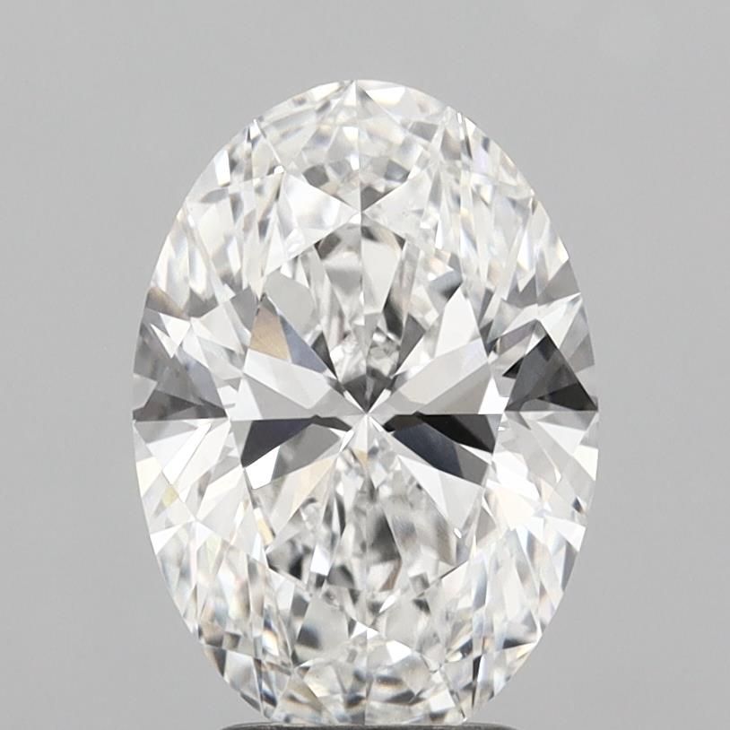 3.01ct Oval E VVS2 Lab-Grown Diamond