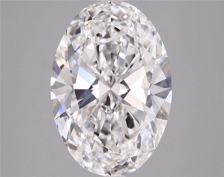 2.1ct Oval F VVS2 Lab-Grown Diamond