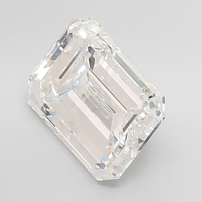 10.09 Carat EMERALD Shape G Colour VVS2 Clarity  Cut - White Lab Diamond - 747723