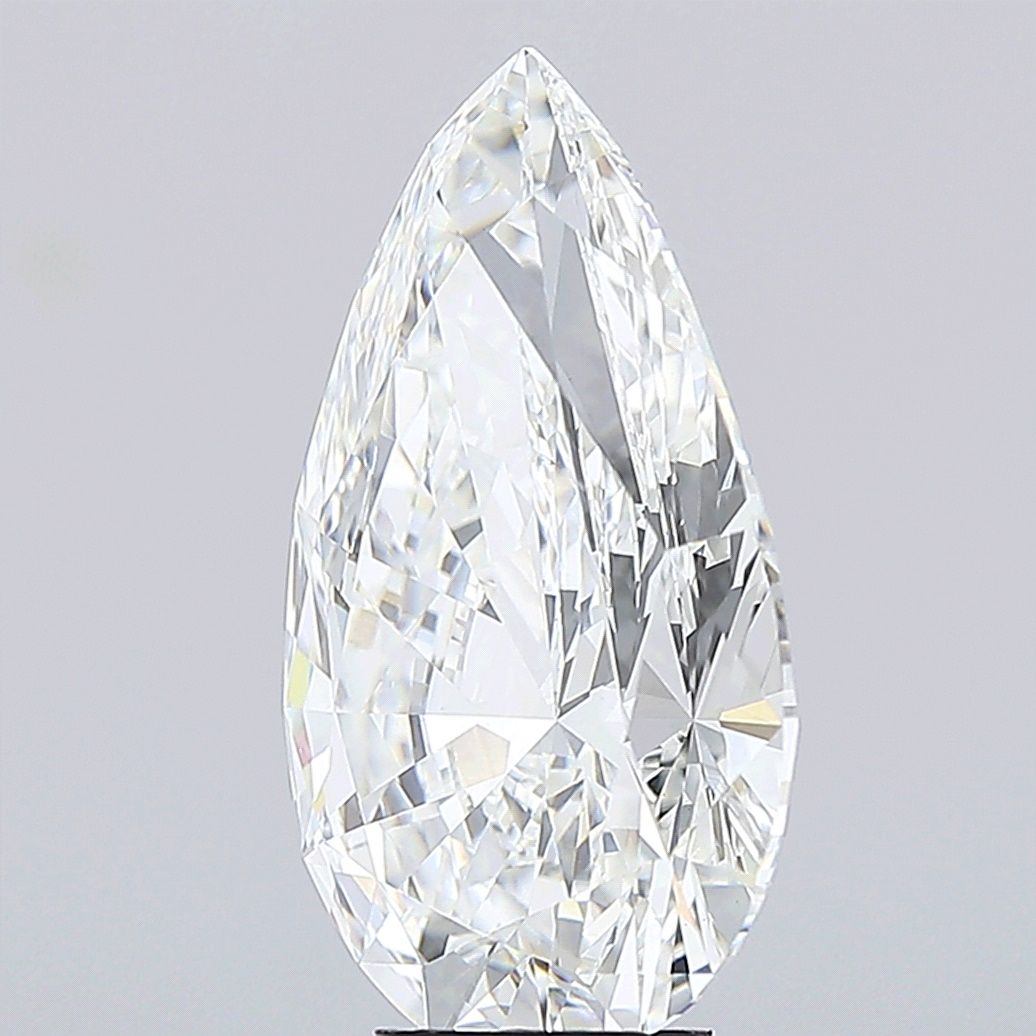 8.03ct Pear F VVS2 Lab-Grown Diamond
