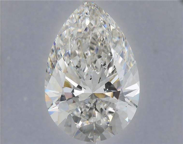 18.75 Carat PEAR Shape G Colour VS2 Clarity  Cut - White Lab Diamond - 740881