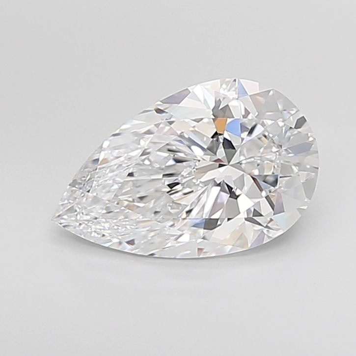 3.54ct Pear D IF Lab-Grown Diamond