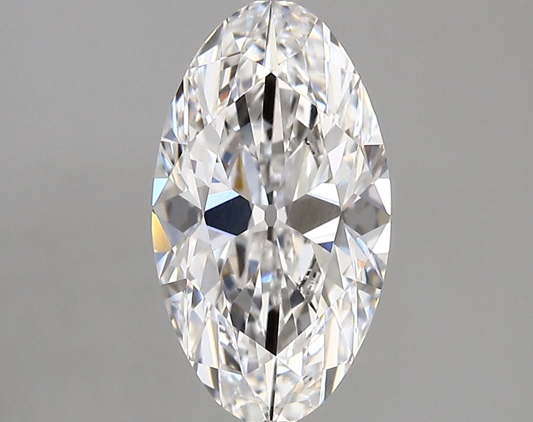 2.37ct Moval D VVS2 Lab-Grown Diamond