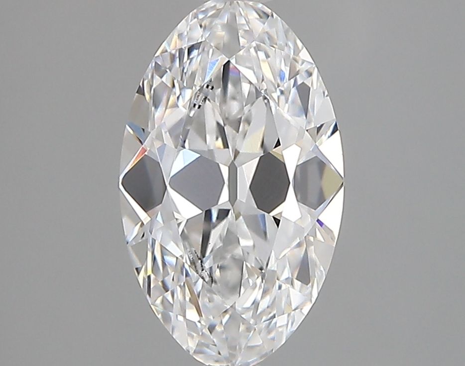 1.77ct Moval D VVS2 Lab-Grown Diamond
